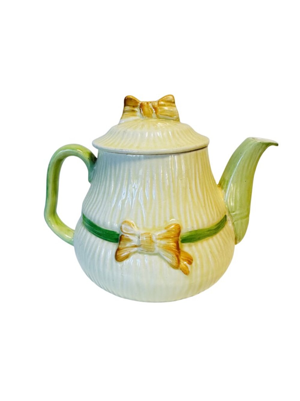 Keele Street Pottery (KSP) "Celery" teapot
